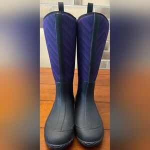 Muck Boots Womens Hale size US9 EU41 purple/black excellent condition *like new*
